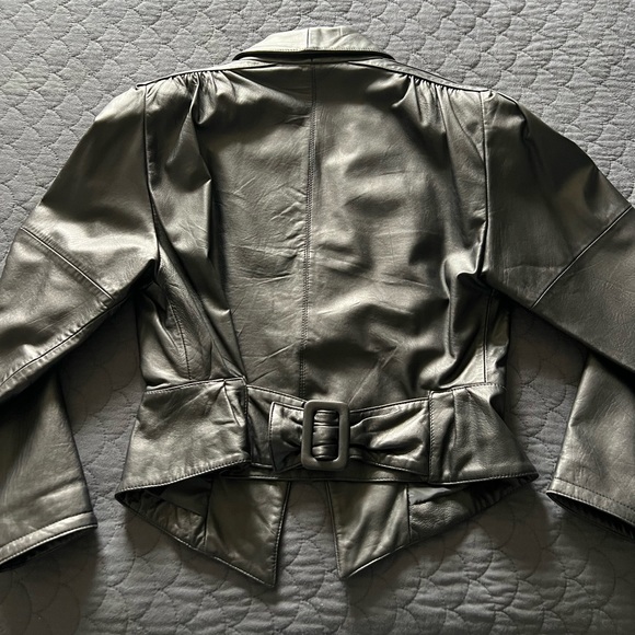 Vintage Real Leather Jacket - Picture 6 of 11